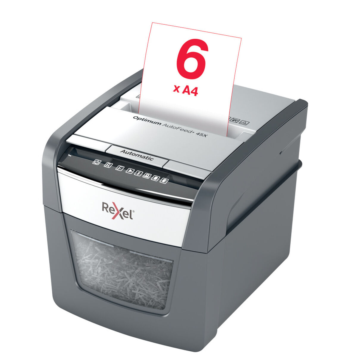 Makuleringsmaskin Rexel Optimum AutoFeed 45X 20 L